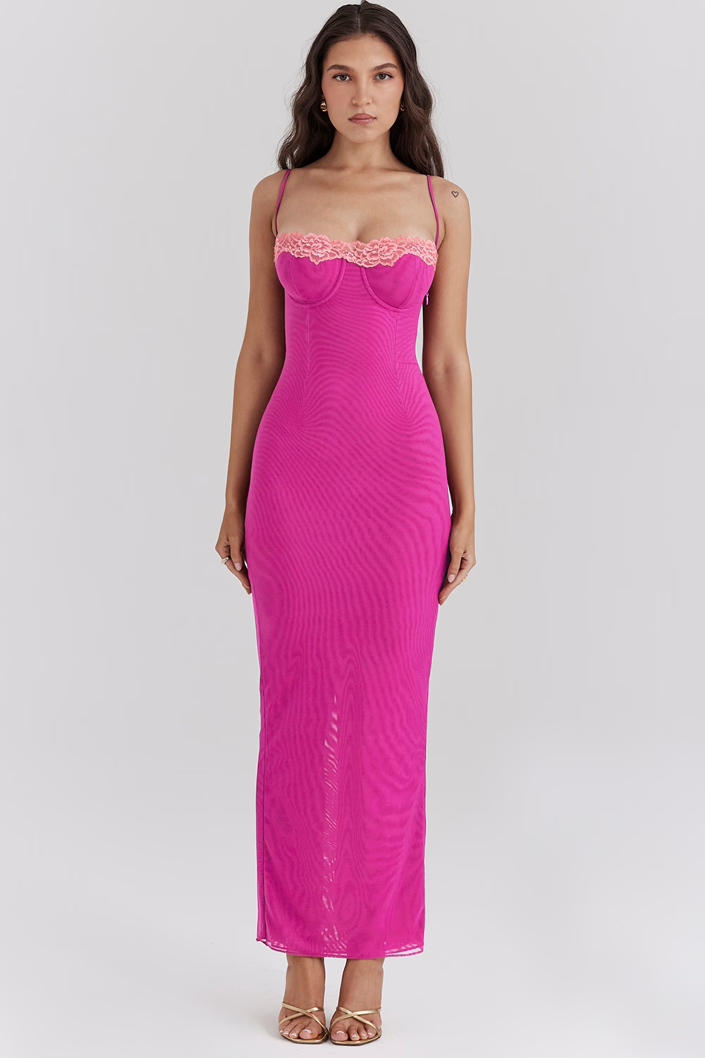 Cosima – Lace Bustier Bodycon Gown