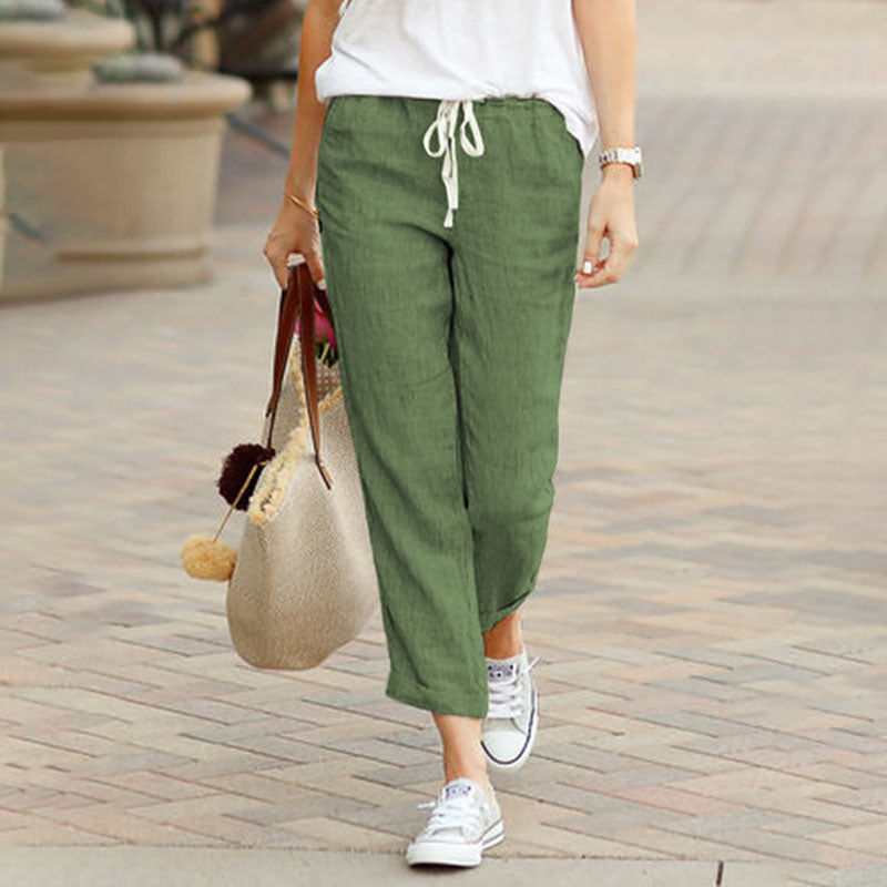 VITTORIA COMO | PANTALONI DRITTI QUOTIDIANI DA DONNA