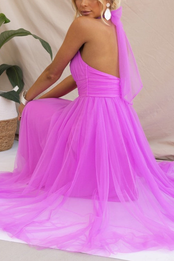 Phoebe – Abito da tè in tulle all'americana