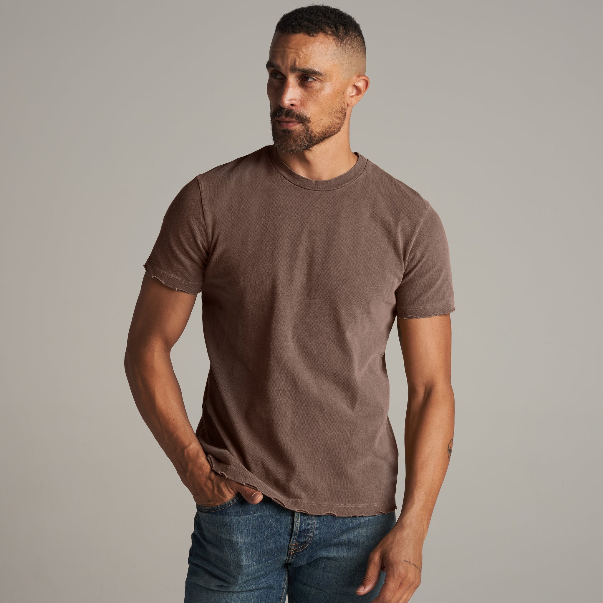 Arthur – T-shirt classica in cotone vintage Heritage