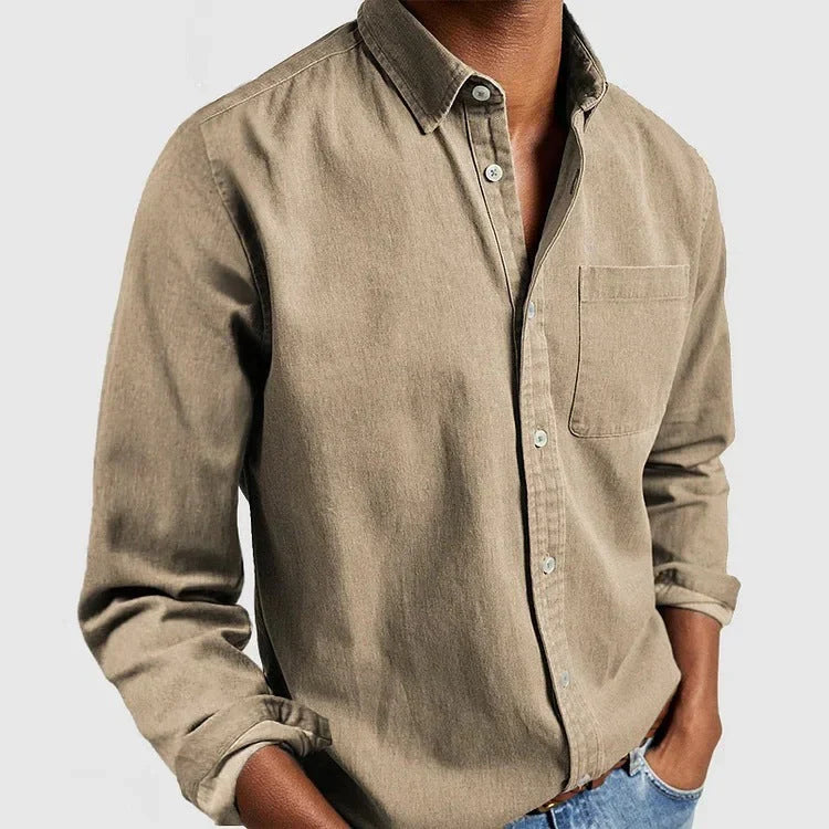 Laurel Lark - Camicia Button Up Oxford Classica Senza Tempo
