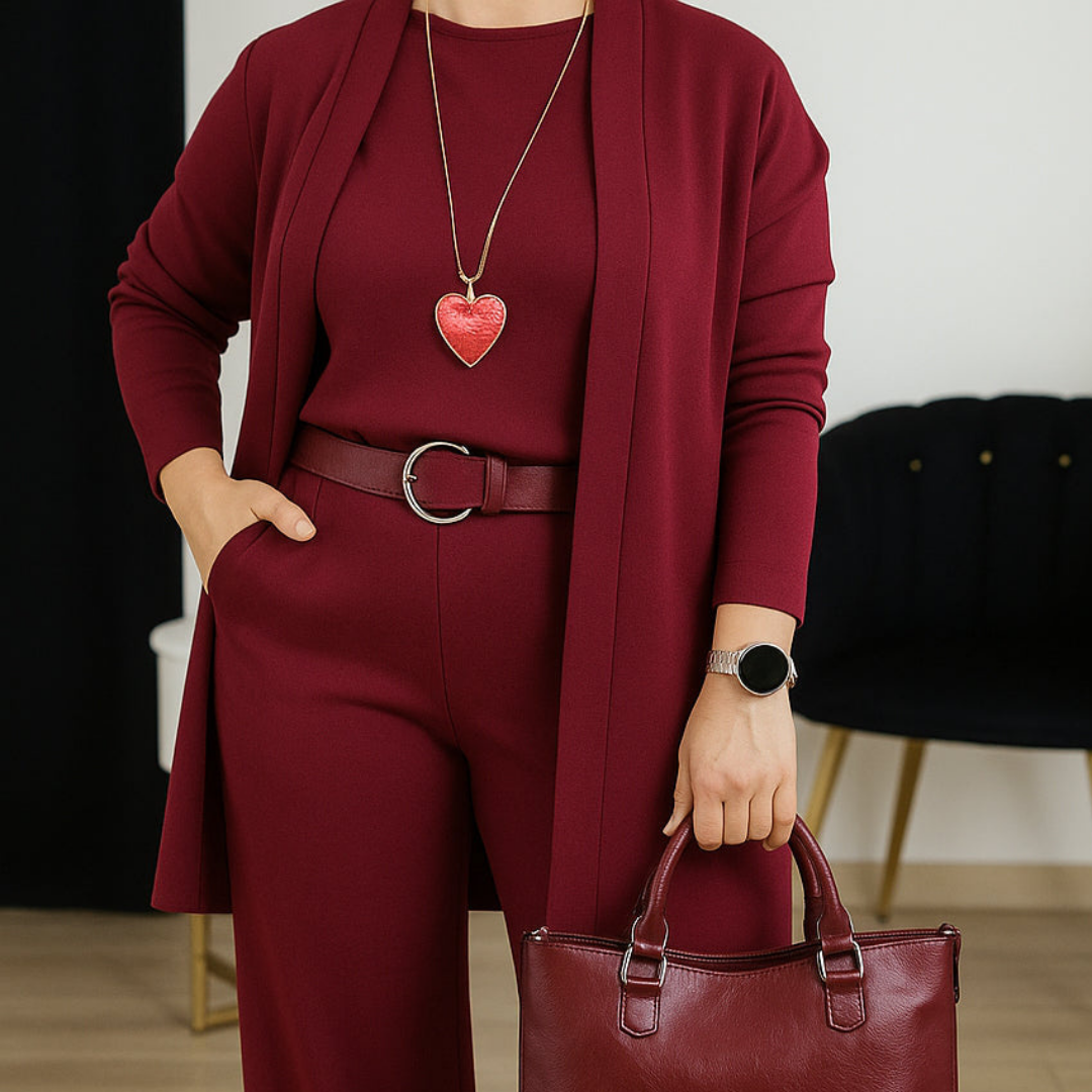 VITTORIA COMO | COMPLETO IN MAGLIA TRE PEZZI DA DONNA