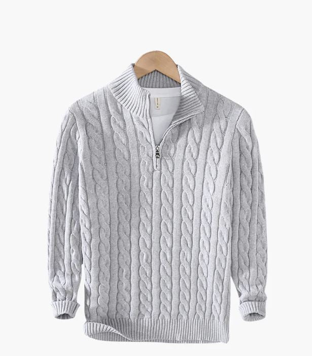 Wendell - Maglione a mezza zip Lugano