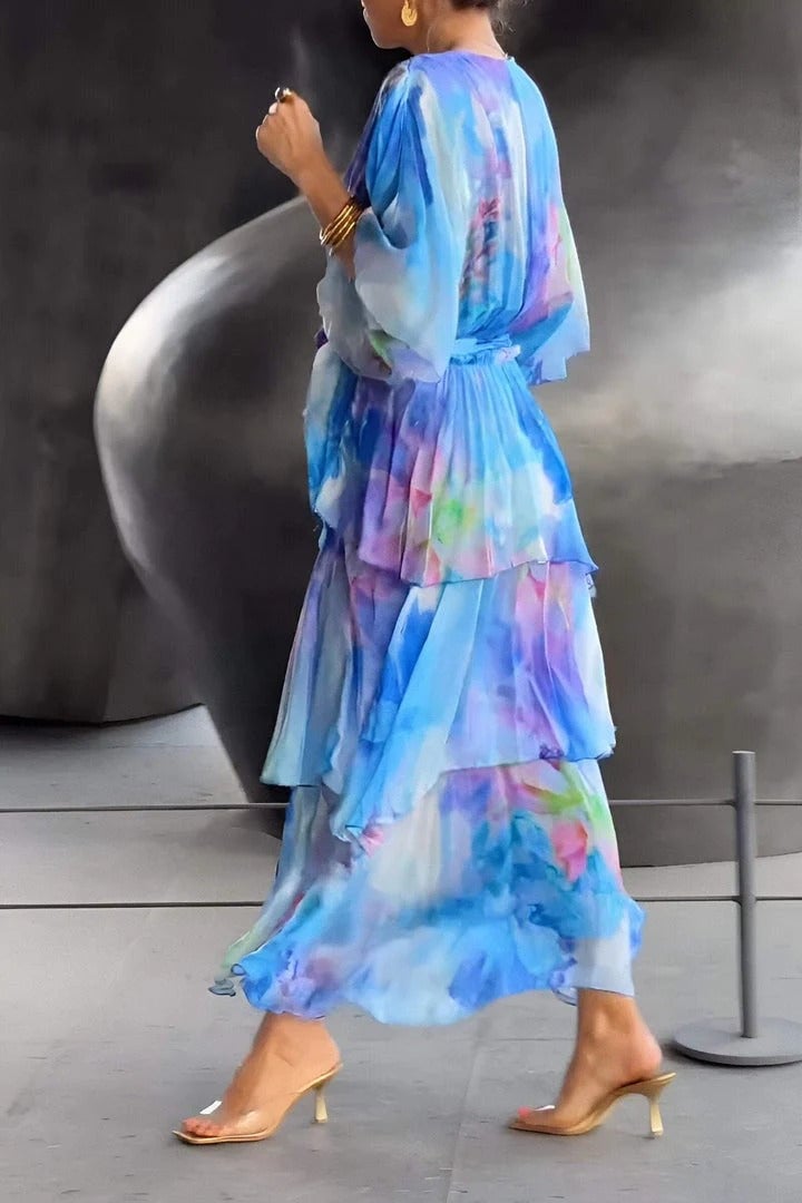 Jade™ – Elegant Bohemian Maxi Dress