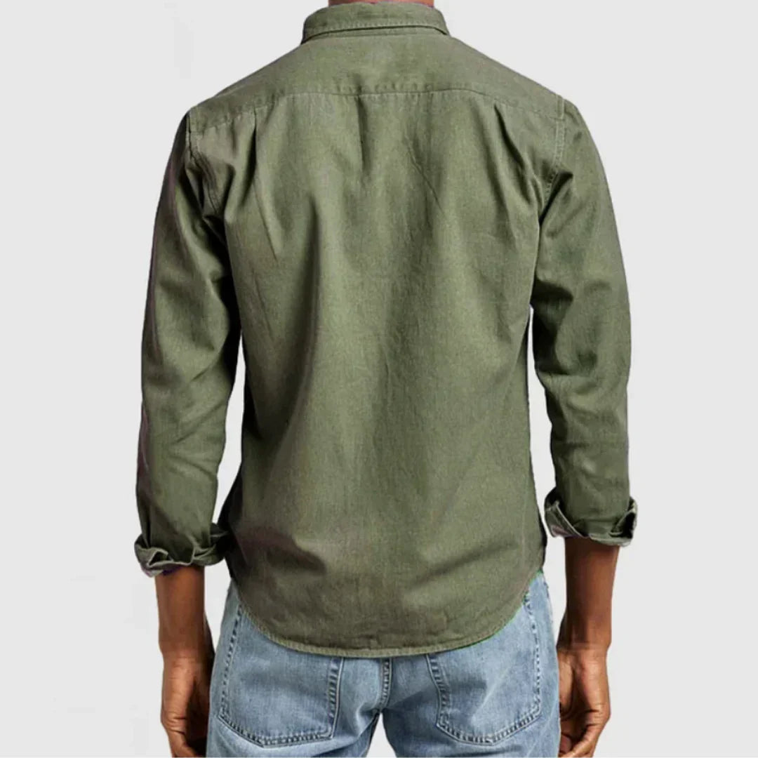 Laurel Lark - Camicia Button Up Oxford Classica Senza Tempo