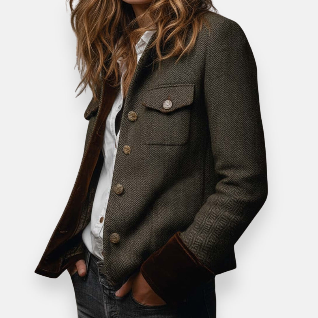VITTORIA COMO | GIACCA IN TWEED DA DONNA