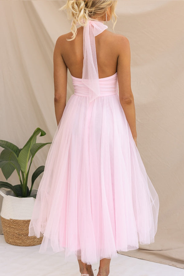 Phoebe – Abito da tè in tulle all'americana