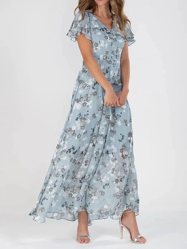 Jasmijn – Abito midi floreale