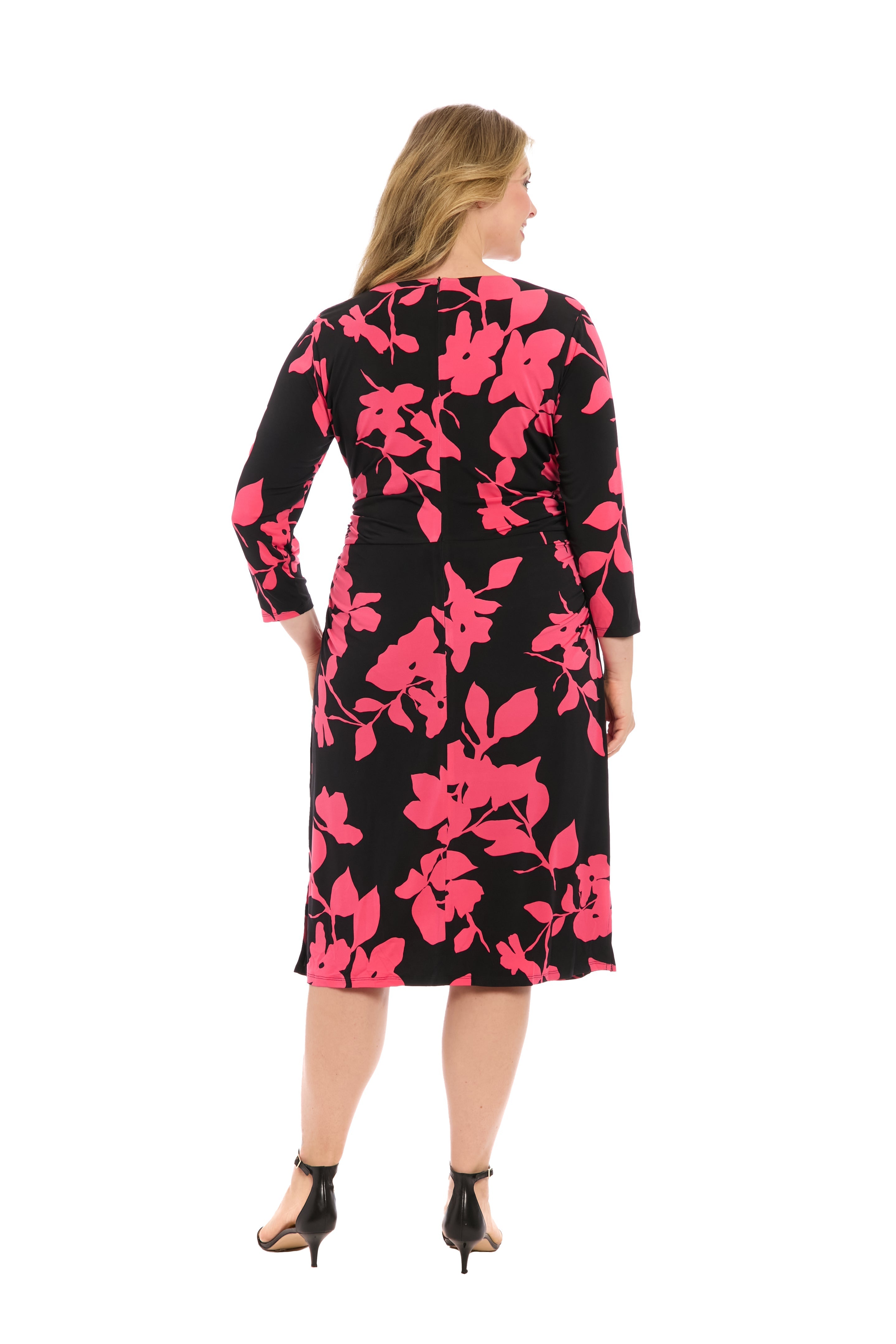 Brielle – Abito midi arricciato elegante