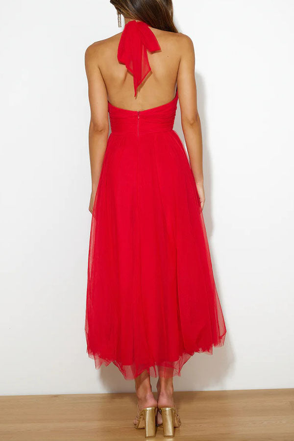 Phoebe – Abito da tè in tulle all'americana