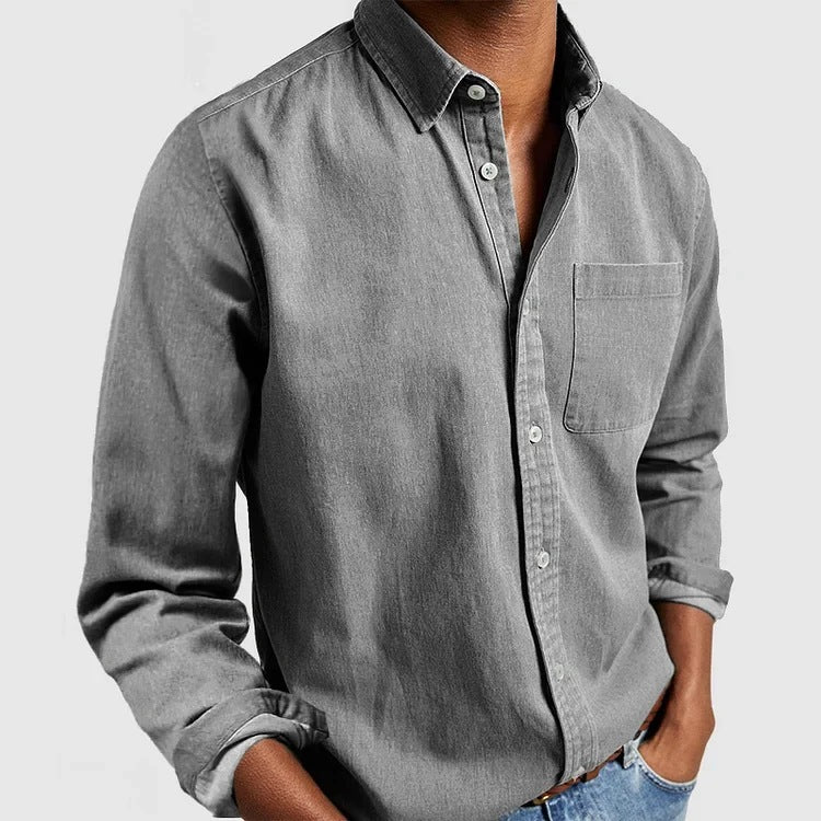 Laurel Lark - Camicia Button Up Oxford Classica Senza Tempo