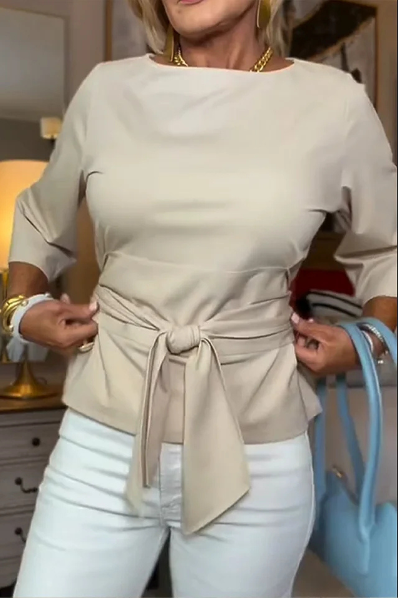 VITTORIA COMO | BLUSA CHIC MINIMALISTA DA DONNA