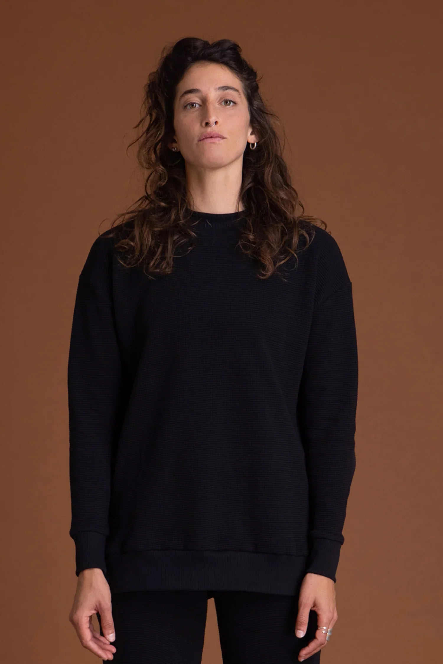Jessica - Pique Sweatshirt