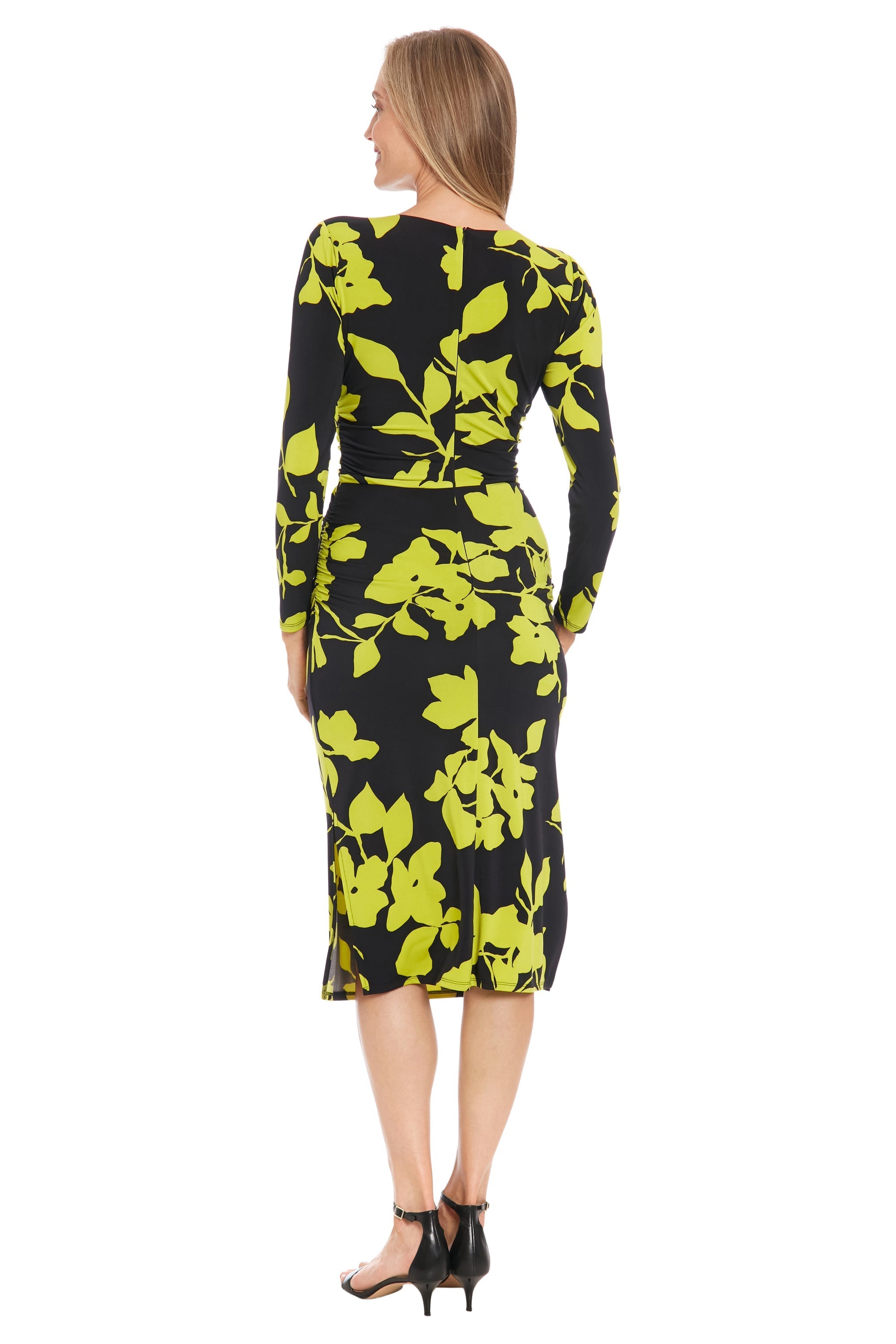 Brielle – Abito midi arricciato elegante