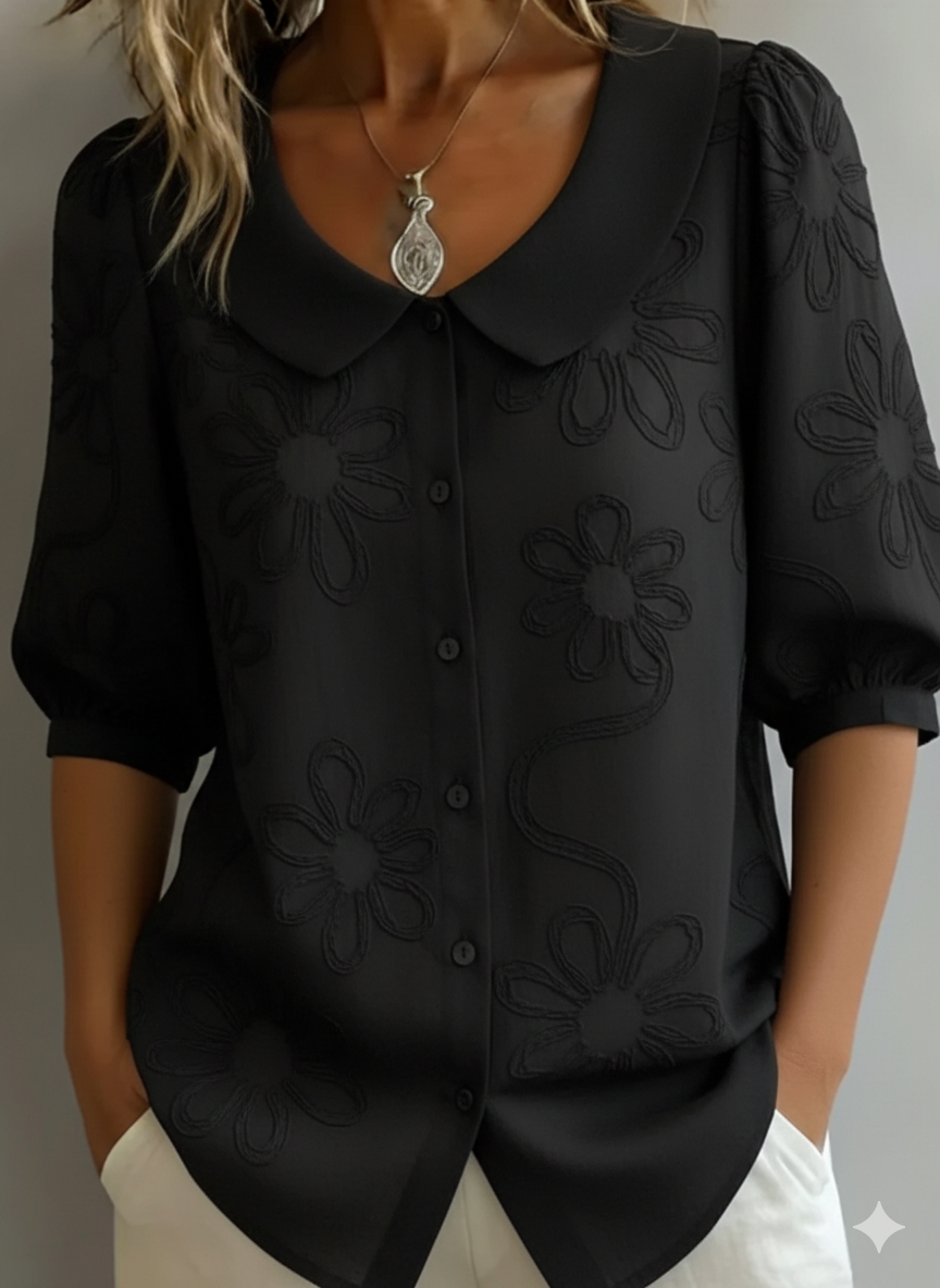 VITTORIA COMO | BLUSA ESTIVA FLOREALE DA DONNA