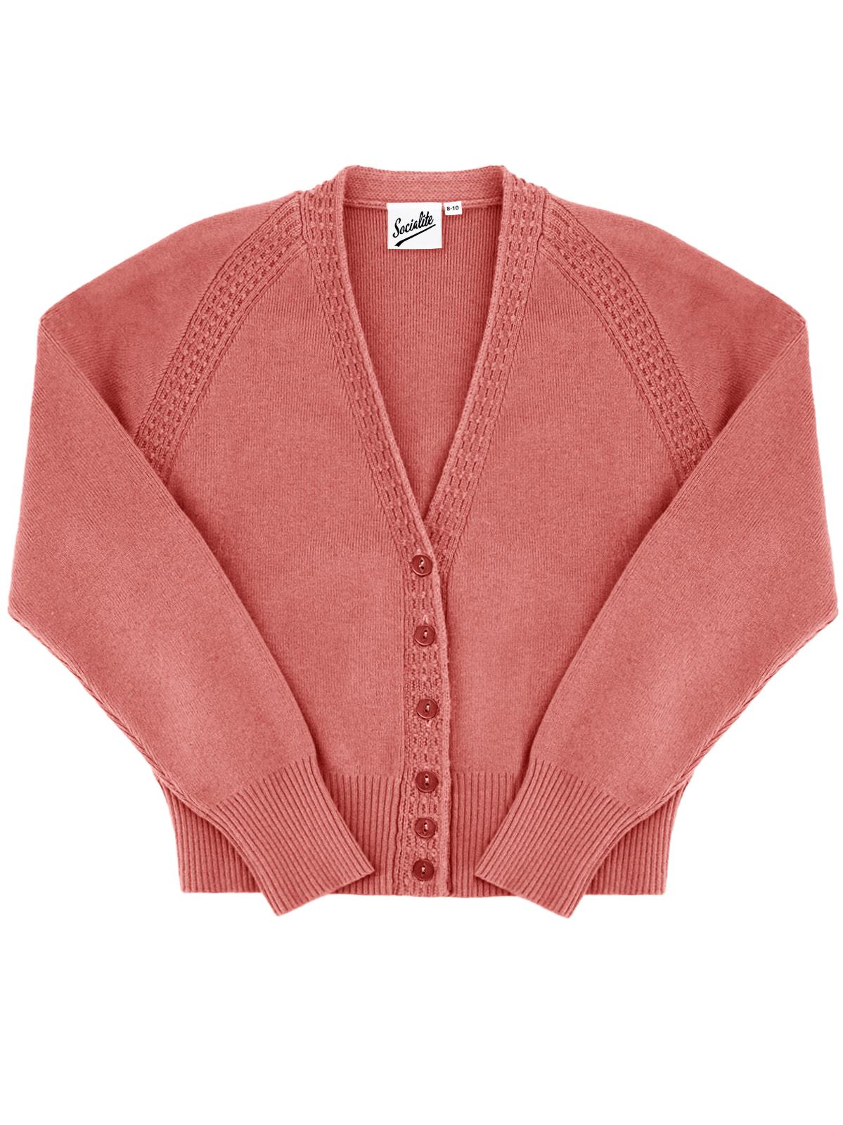 Amelia - Cardigan Vintage Daydream Bubble Gum