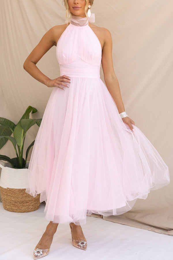Phoebe – Abito da tè in tulle all'americana