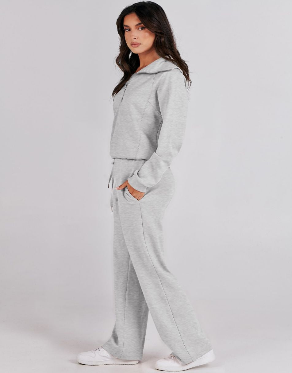 Completo lounge di lusso con mezza zip