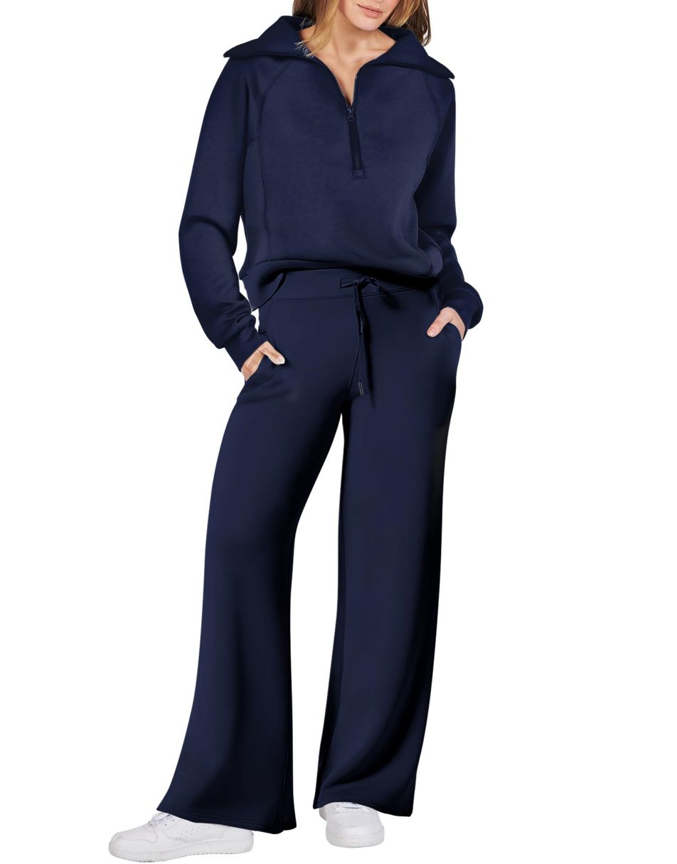 Completo lounge di lusso con mezza zip