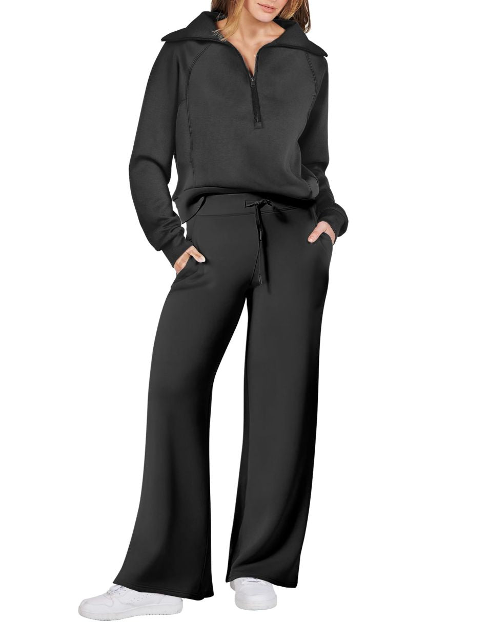 Completo lounge di lusso con mezza zip