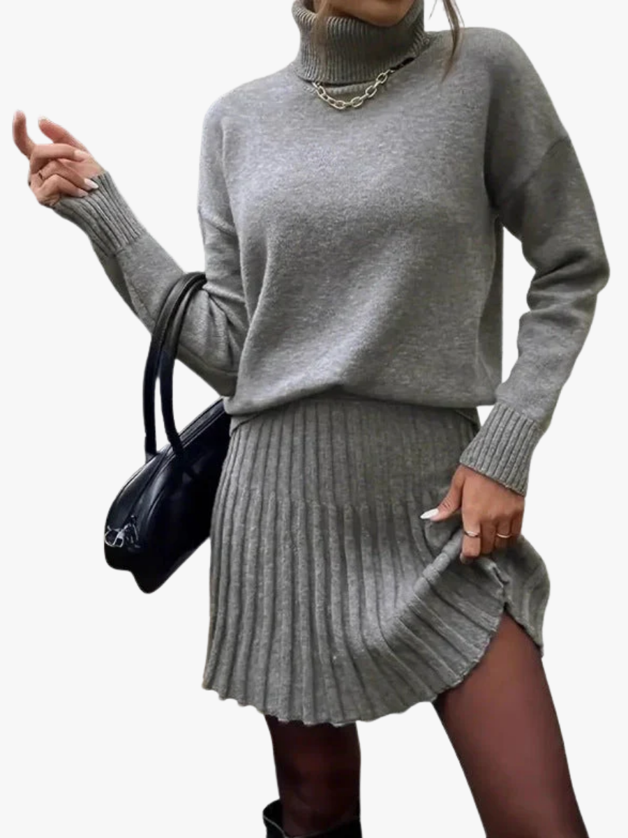 VITTORIA COMO | COMPLETO MAGLIA E GONNA DA DONNA