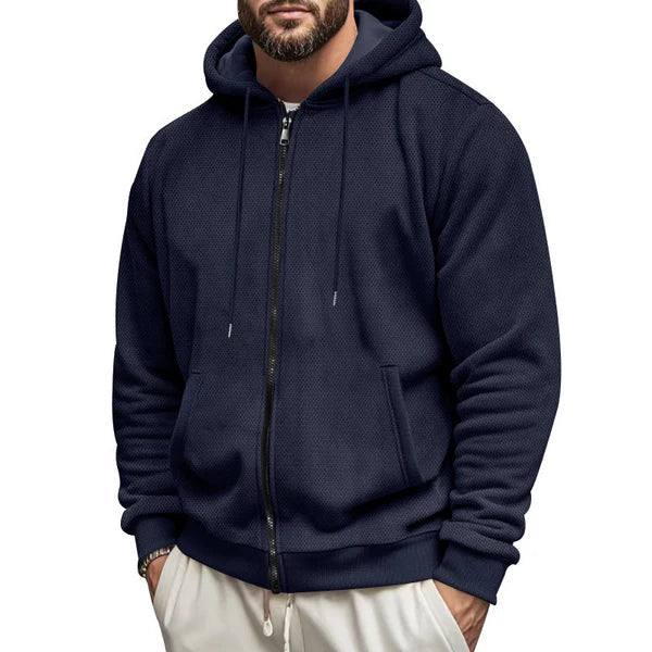 Brooklyn - Felpa con cappuccio in maglia a nido d'ape