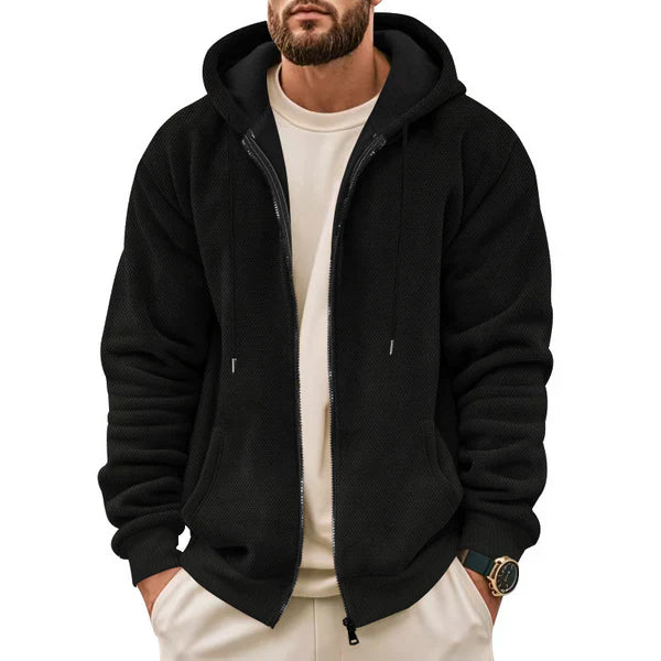 Brooklyn - Felpa con cappuccio in maglia a nido d'ape