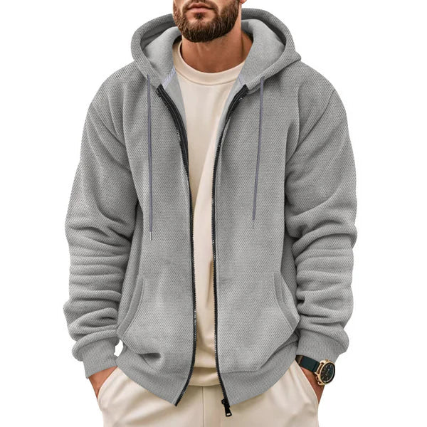 Brooklyn - Felpa con cappuccio in maglia a nido d'ape