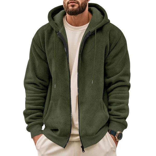 Brooklyn - Felpa con cappuccio in maglia a nido d'ape