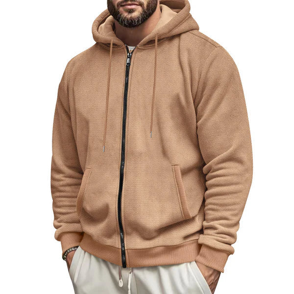 Brooklyn - Felpa con cappuccio in maglia a nido d'ape