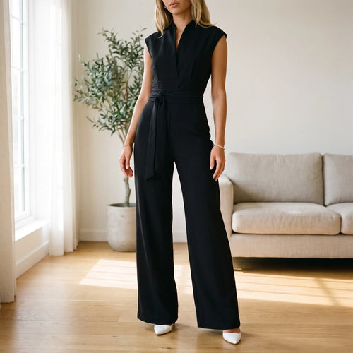 Elegancea - Tuta Intera Donna Strutturata Uscite Serali Eleganti