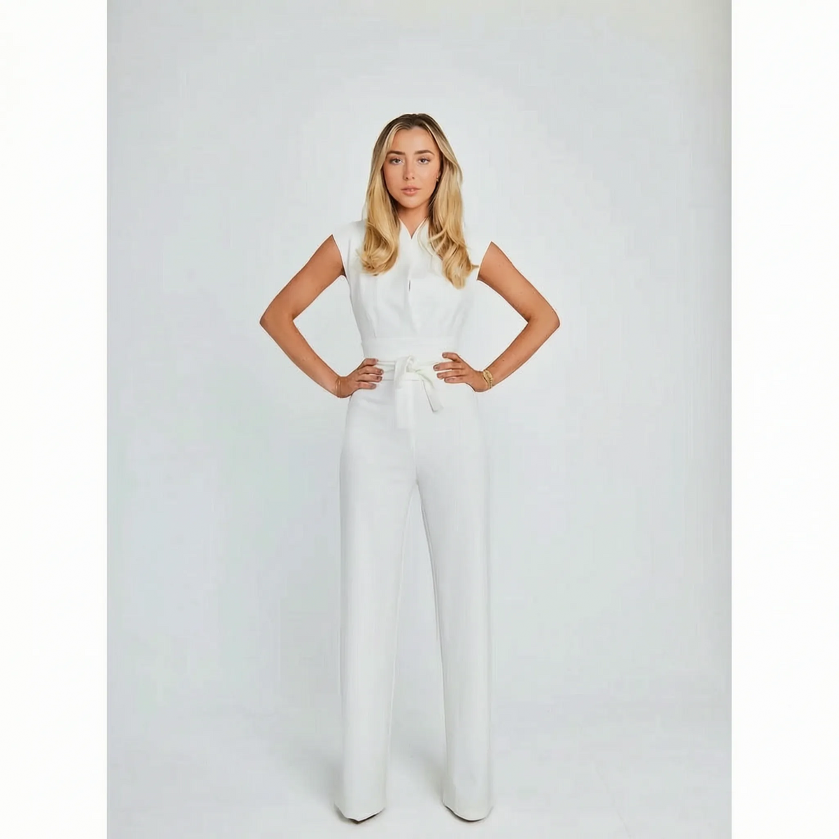 Elegancea - Tuta Intera Donna Strutturata Uscite Serali Eleganti
