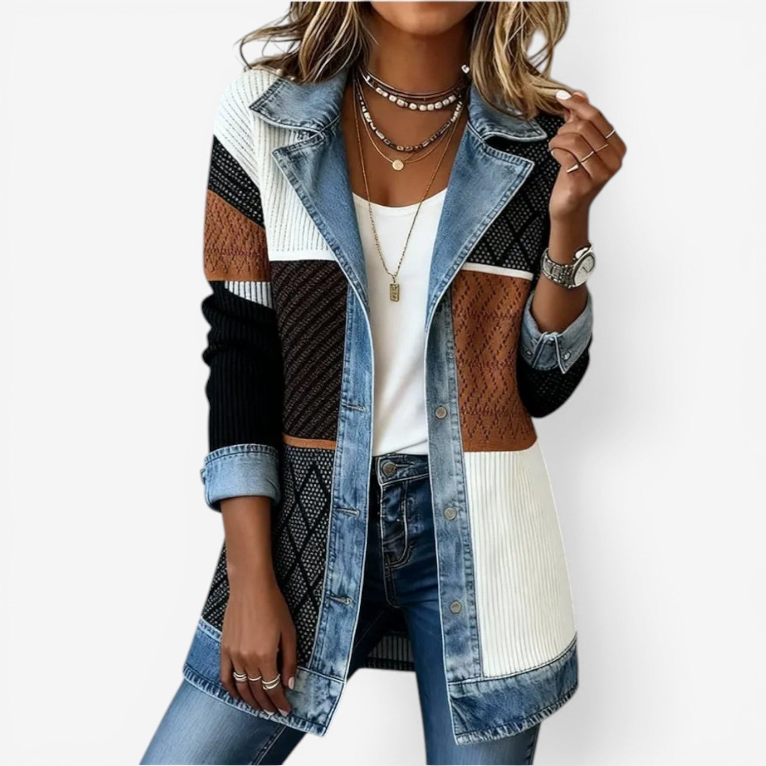 VITTORIA COMO | GIACCA IN DENIM DA DONNA