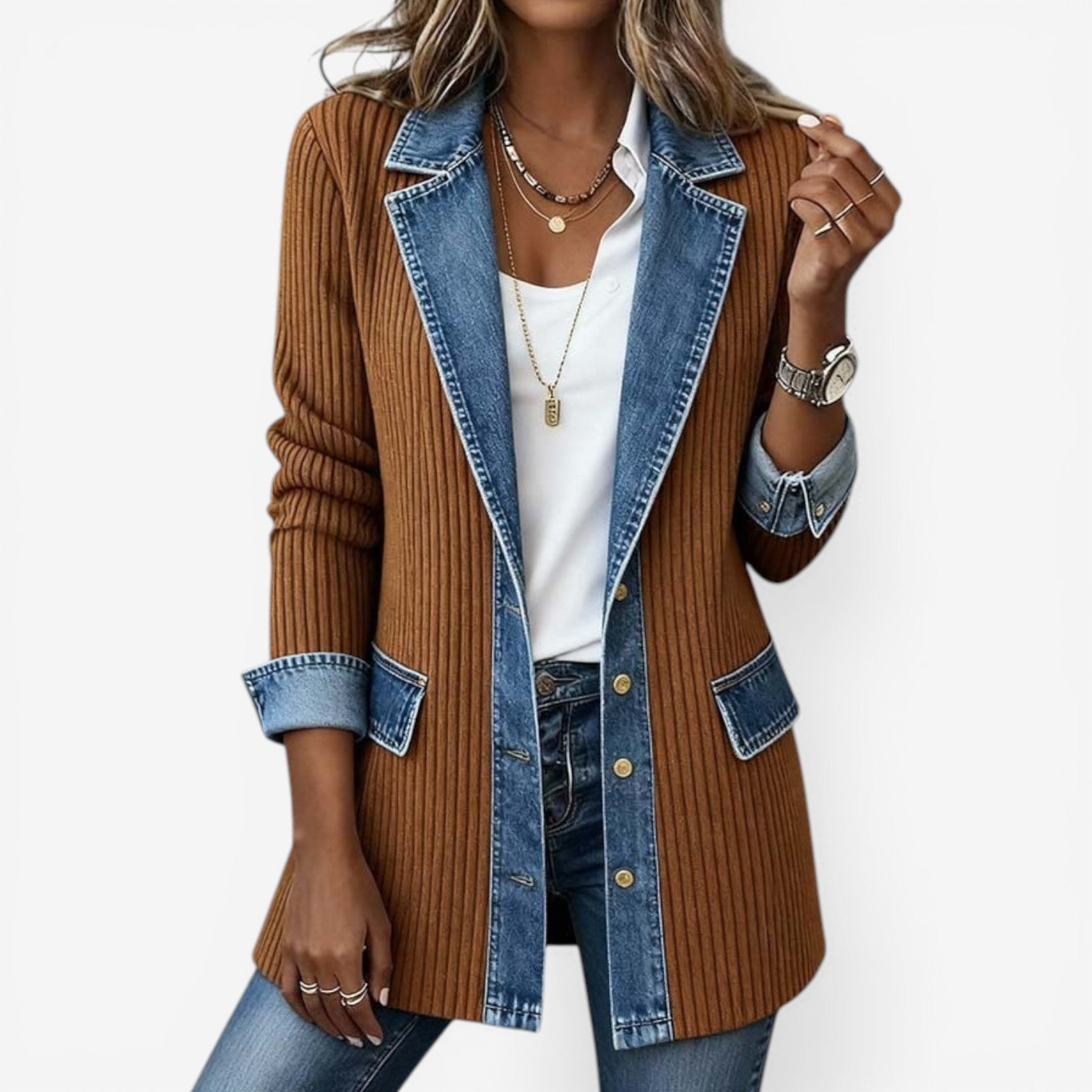 VITTORIA COMO | GIACCA IN DENIM DA DONNA