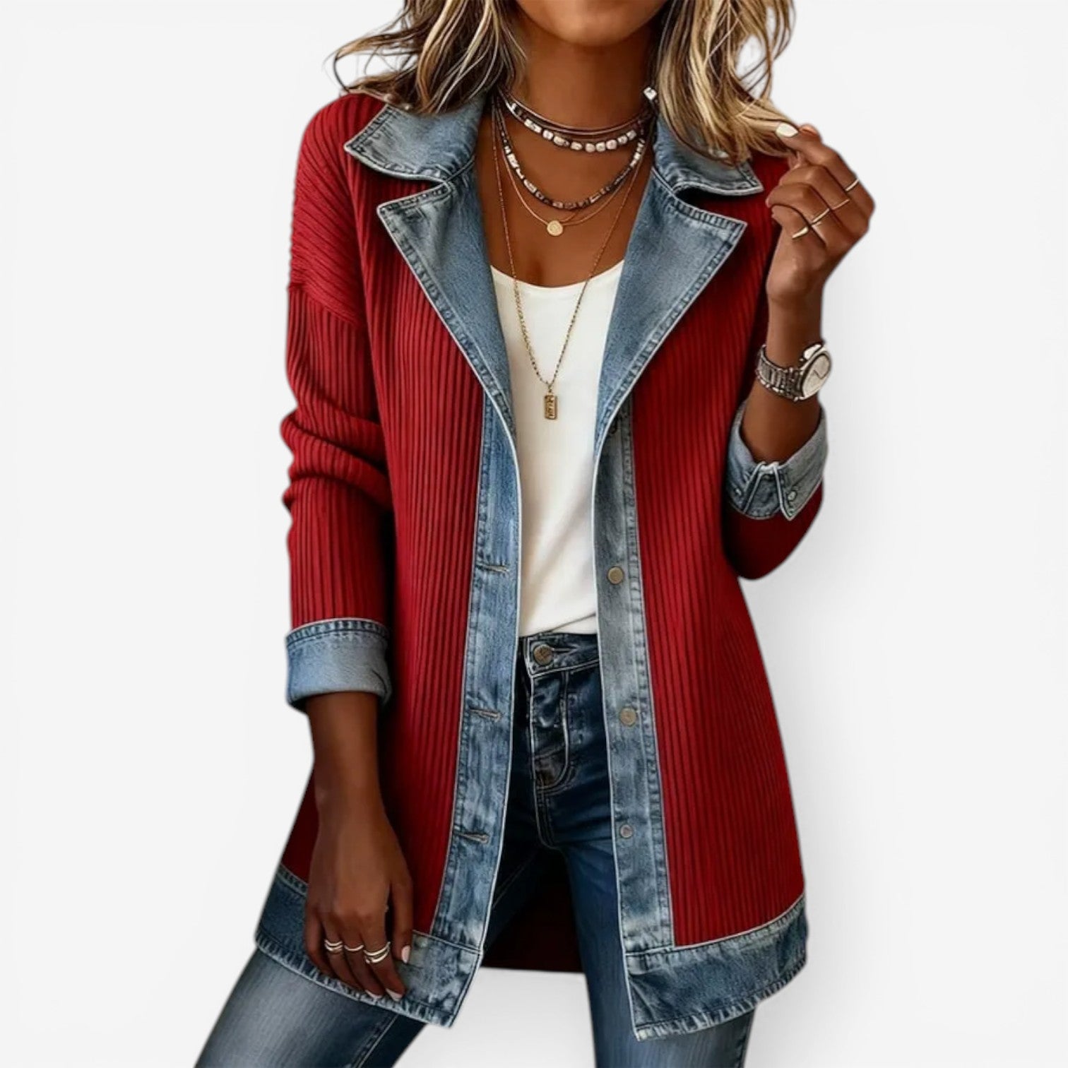 VITTORIA COMO | GIACCA IN DENIM DA DONNA