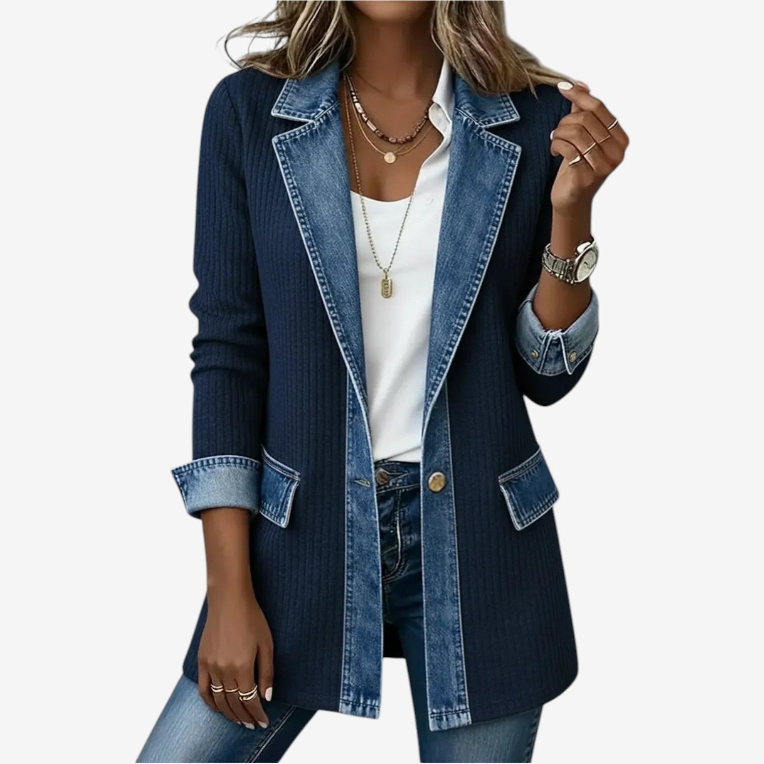 VITTORIA COMO | GIACCA IN DENIM DA DONNA