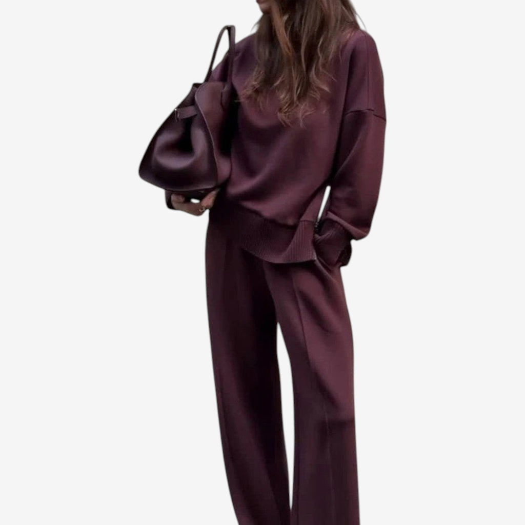 Floward - Completo Donna Con Pantaloni Ampi