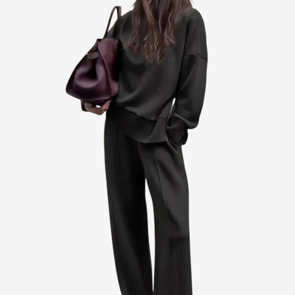 Floward - Completo Donna Con Pantaloni Ampi