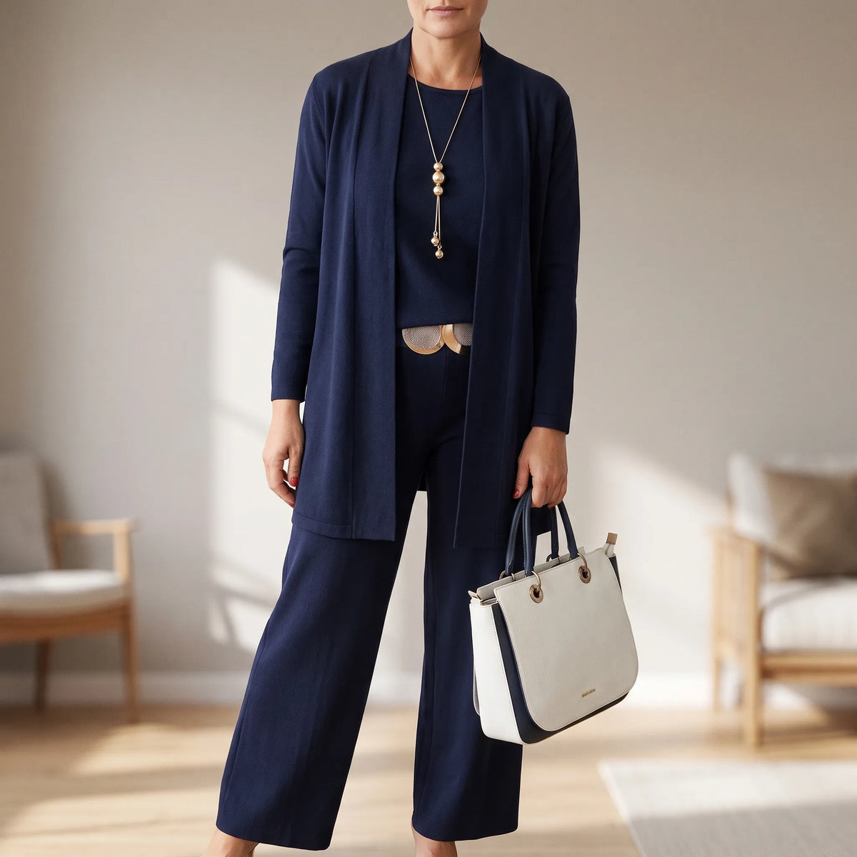 HarmonySet - Completo Donna Con Pantaloni Relax A Casa