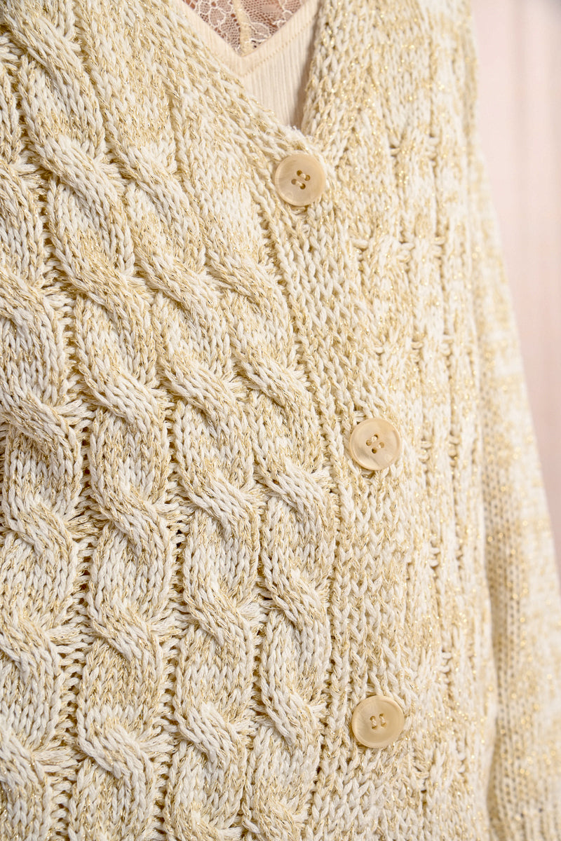 Maisie – Cardigan Estivo in Maglia