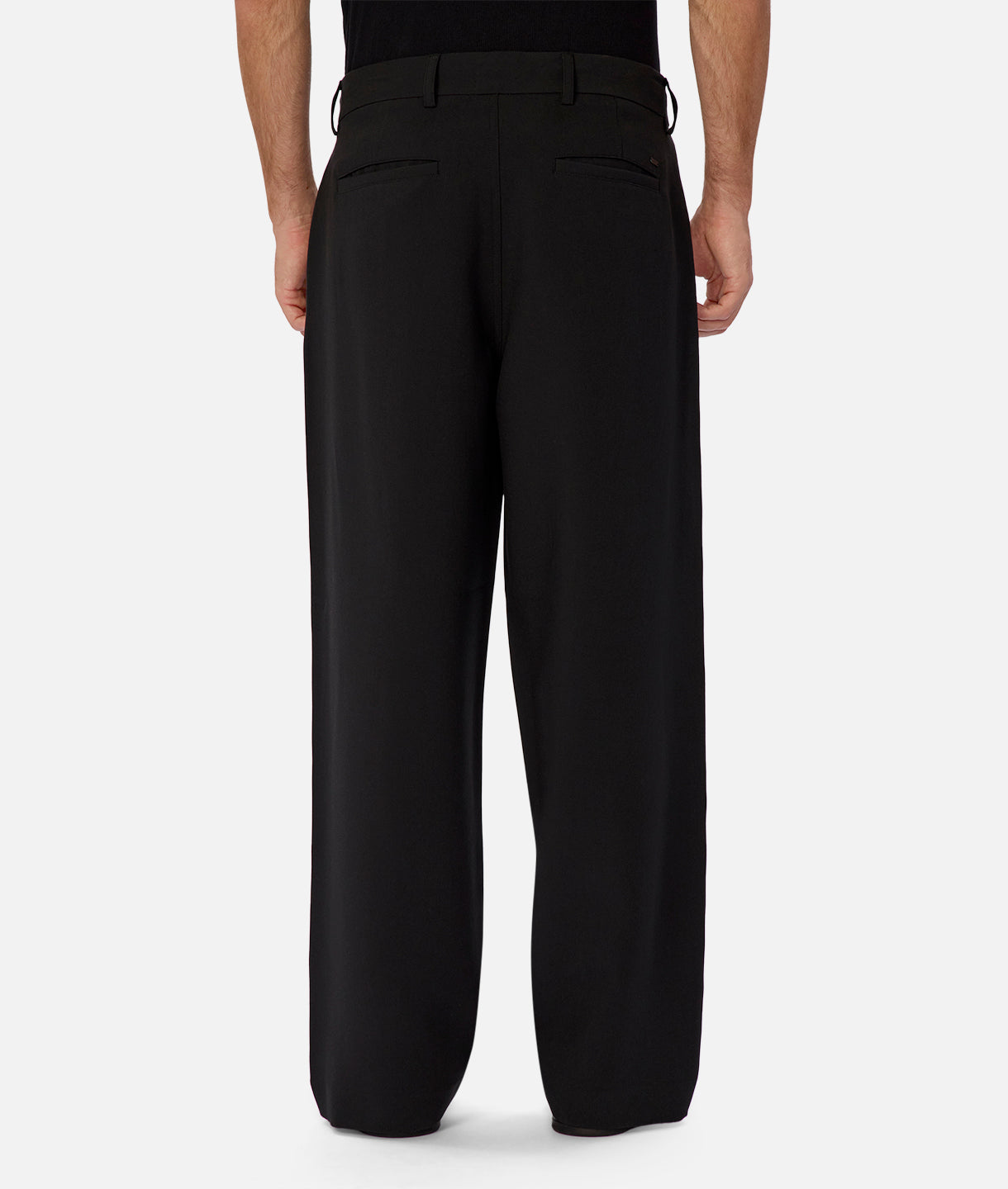 Arthur- Black Straight Leg Trousers