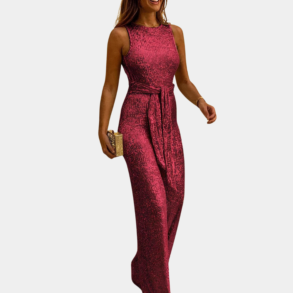 VITTORIA COMO | TUTA CON PAILLETTES PER DONNA