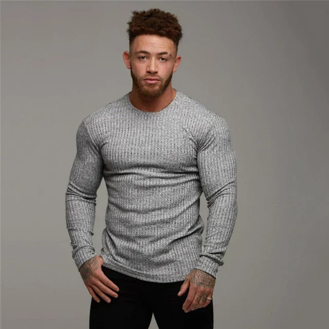 FABIO – Elegante maglione in maglia per l'uomo moderno