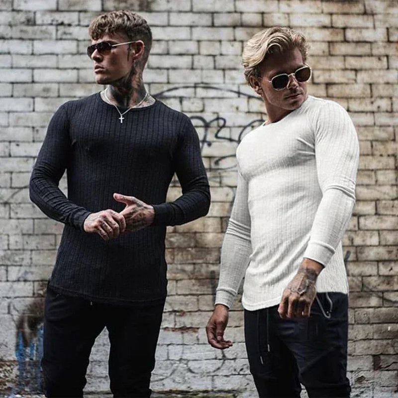 FABIO – Elegante maglione in maglia per l'uomo moderno