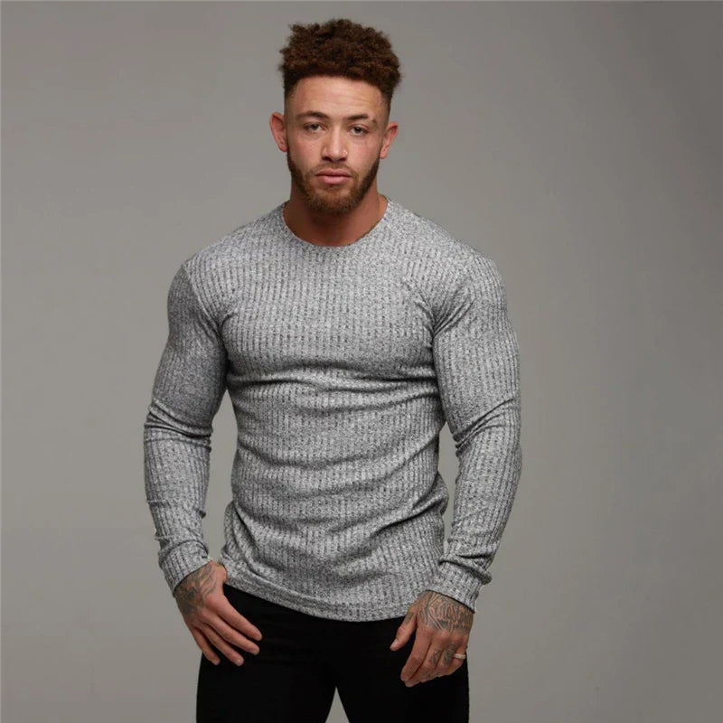 FABIO – Elegante maglione in maglia per l'uomo moderno