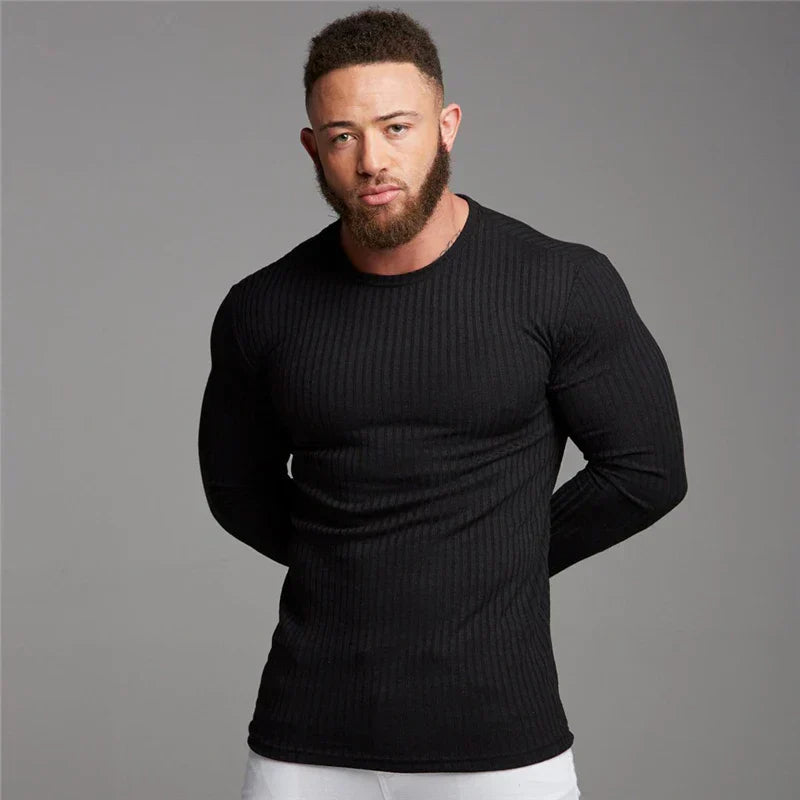 FABIO – Elegante maglione in maglia per l'uomo moderno