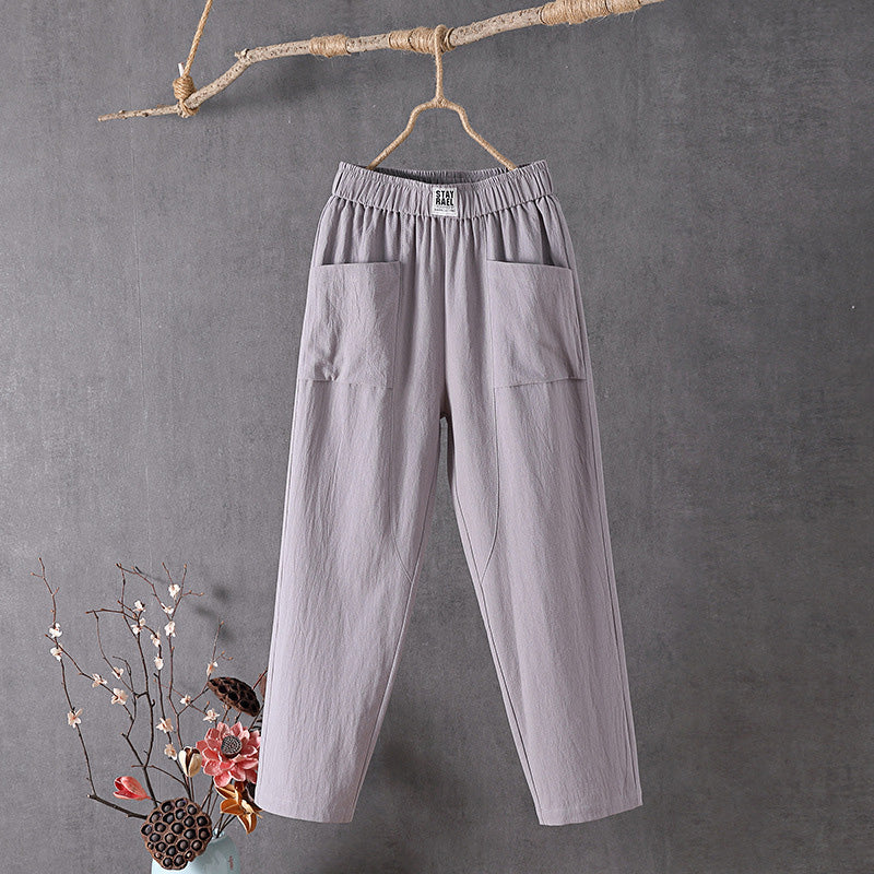 VITTORIA COMO | PANTALONI DRITTI ALLA CAVIGLIA DA DONNA