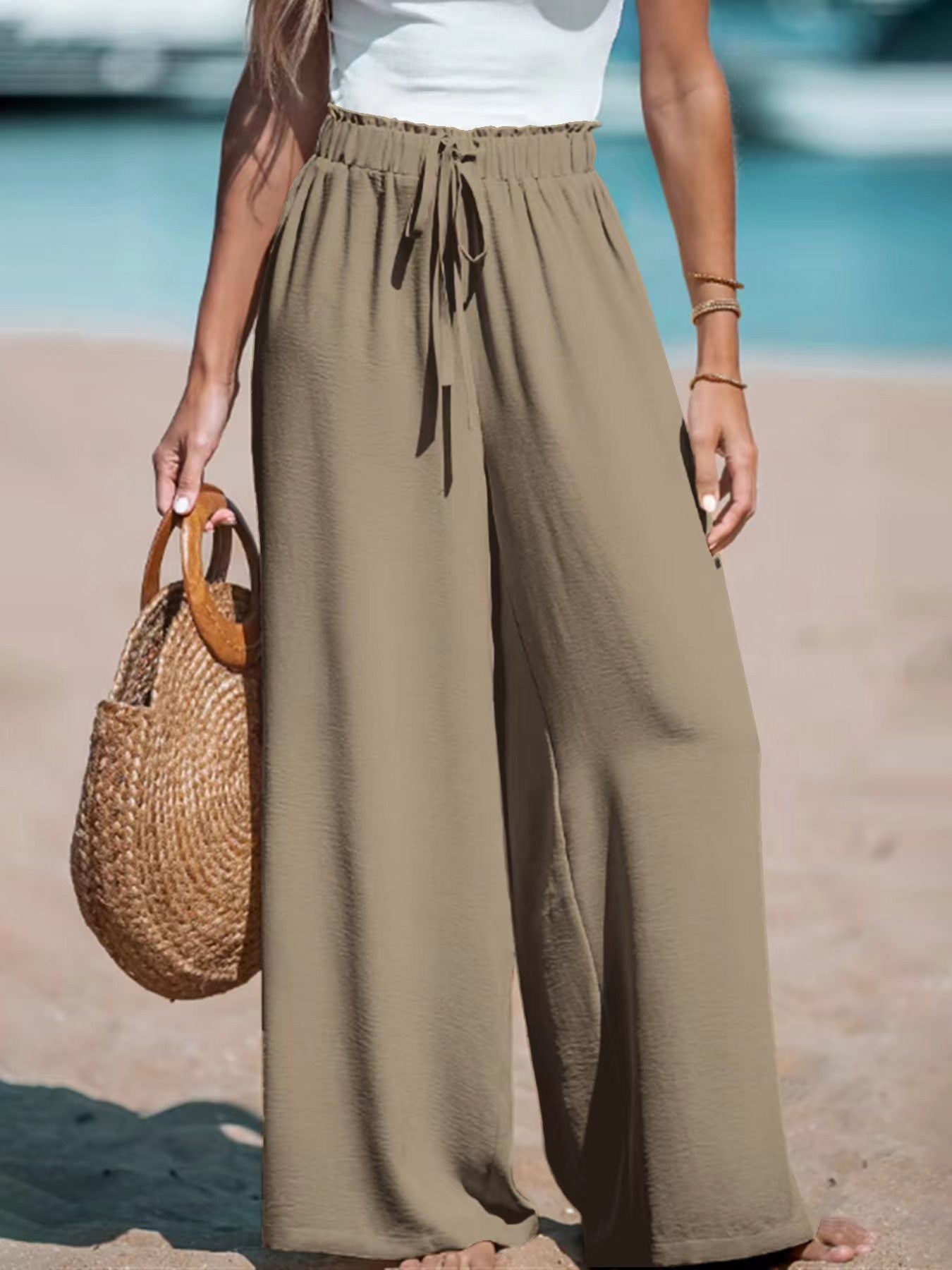 VITTORIA COMO | PANTALONI LARGHI CHIC DA DONNA