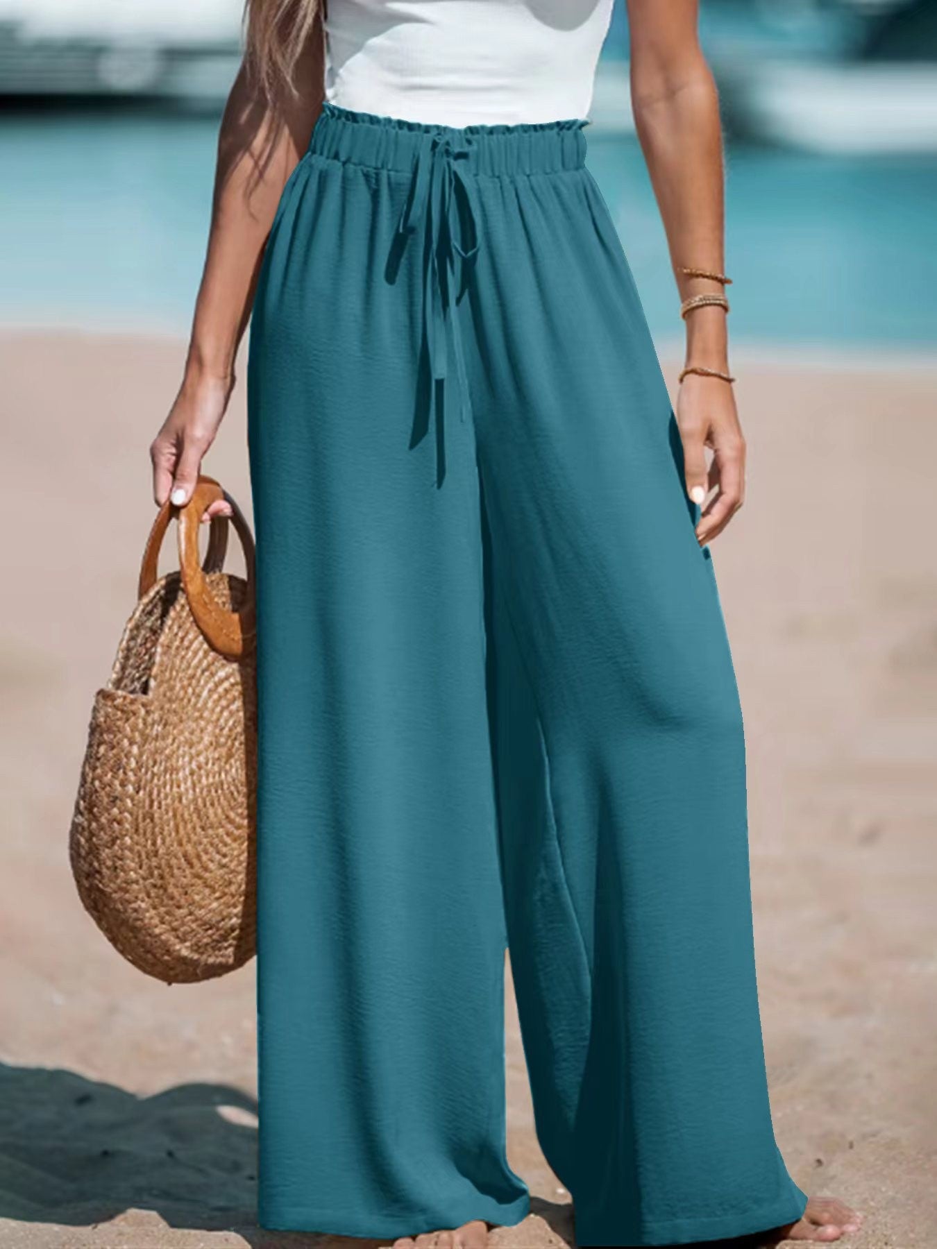 VITTORIA COMO | PANTALONI LARGHI CHIC DA DONNA