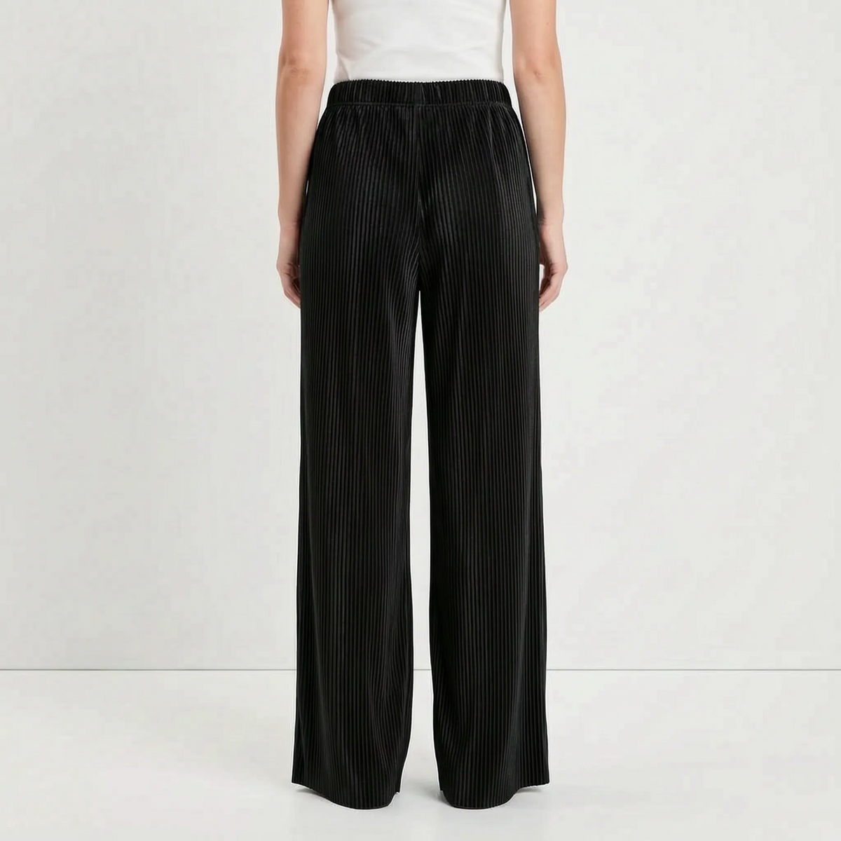 Pleatura - Pantaloni Palazzo Donna Eleganti Passeggiate In Città